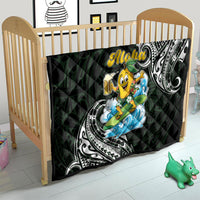 Aloha Hawaii Mango Surfing Quilt Polynesian Style