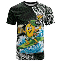 Aloha Hawaii Mango Surfing T Shirt Polynesian Style