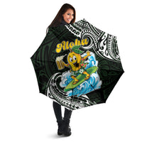 Aloha Hawaii Mango Surfing Umbrella Polynesian Style