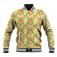 Vintage Hawaii Mango Baseball Jacket Yellow Green Hawaiian Palaka