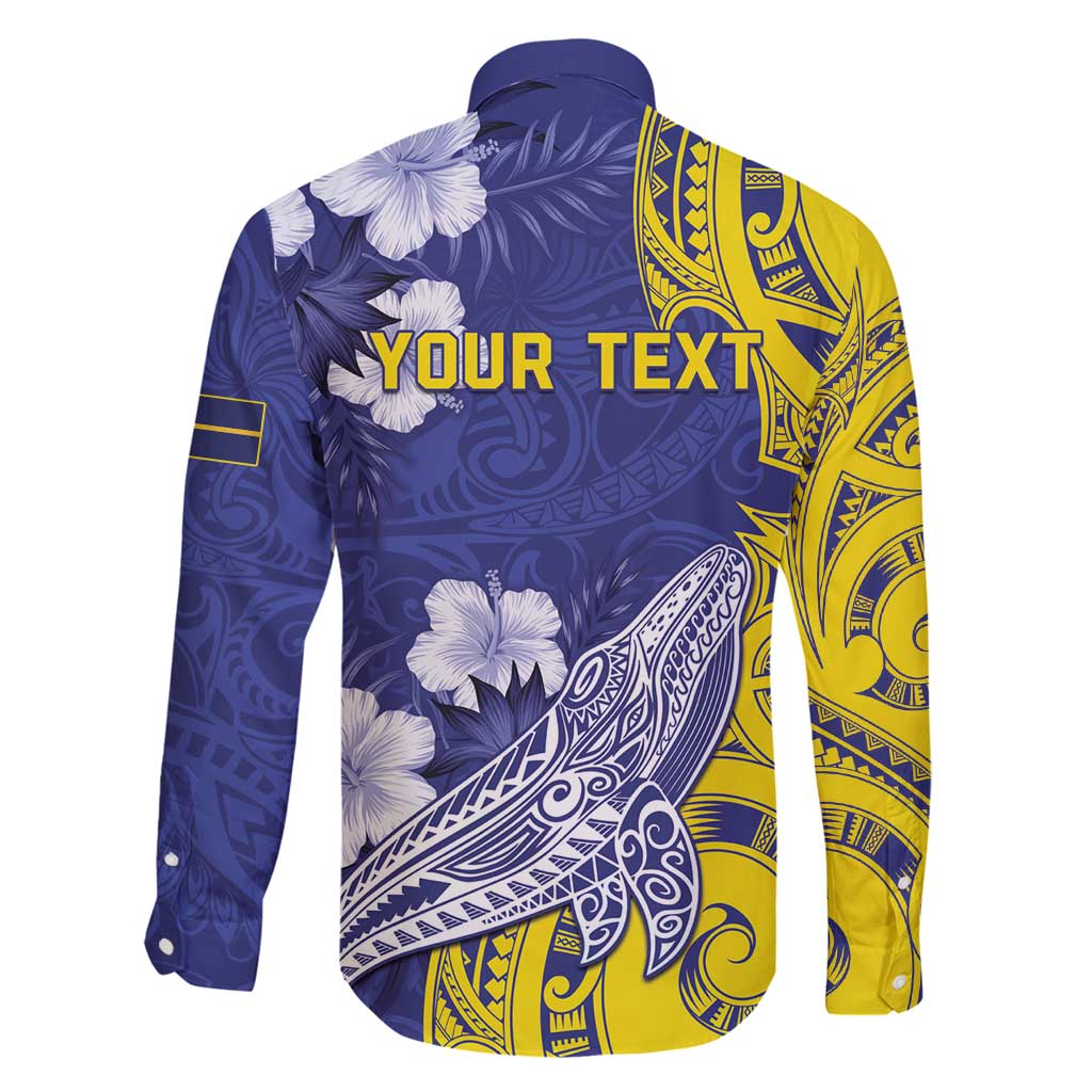 Personalised Nauru 92nd Anniversary Of Angam Family Matching Mermaid Dress and Hawaiian Shirt Polynesian Whale Pattern LT05 - Polynesian Pride
