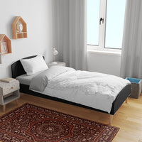 American Samoa White Sunday Bedding Set Polynesian Pattern With Tropical Flowers LT05 - Polynesian Pride