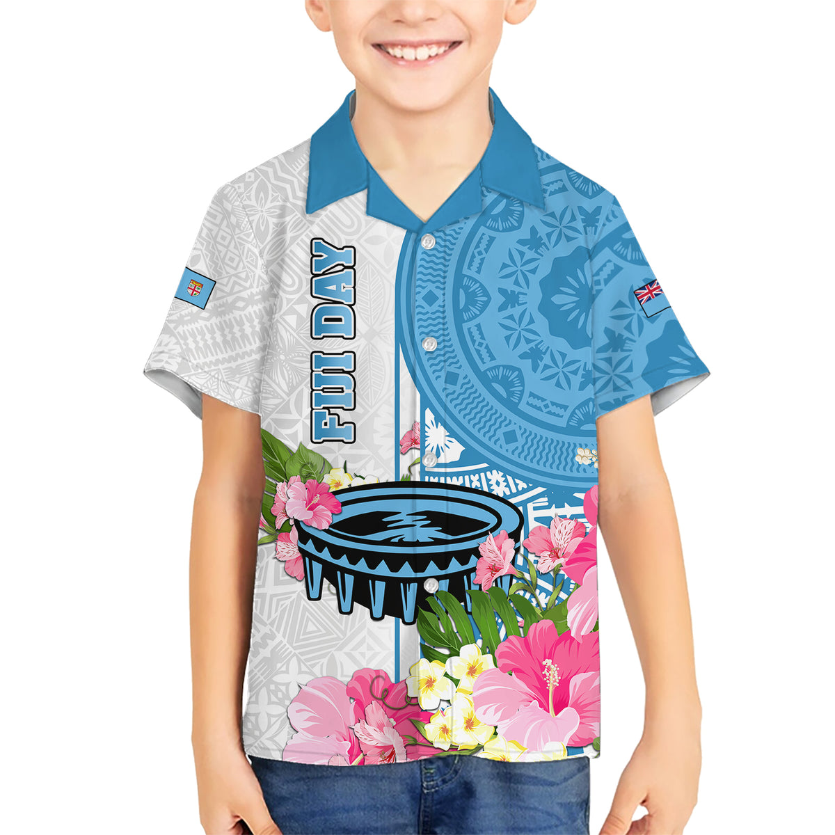 fiji-day-kid-hawaiian-shirt-tanoa-hibiscus-fijian-tapa-masi-pattern