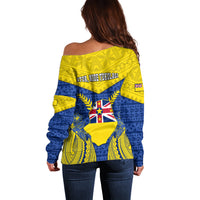 niue-constitution-day-off-shoulder-sweater-coat-of-arms-niuean-hiapo-pattern