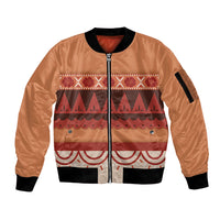 Polynesian Princess Inspired Cosplay Costume Sleeve Zip Bomber Jacket LT05 Unisex Multicolor - Polynesian Pride