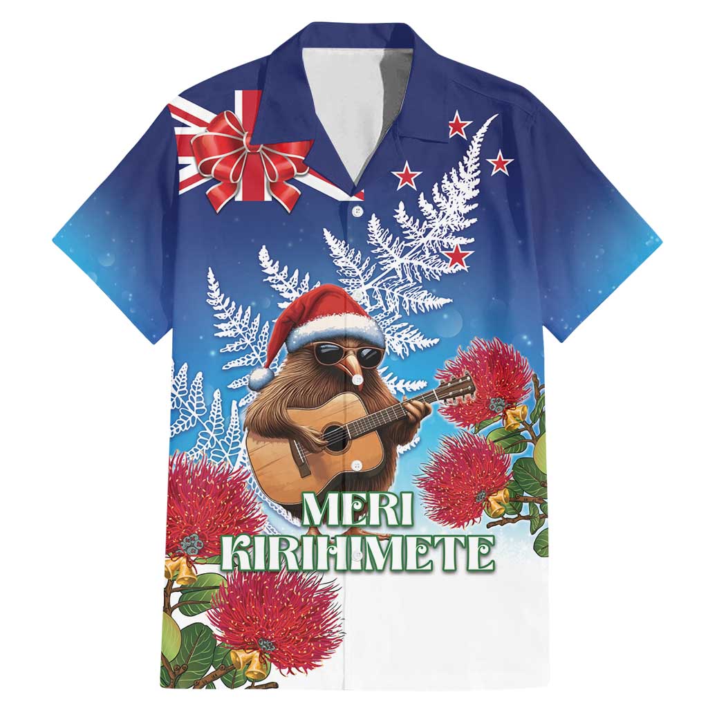 New Zealand Kiwi Christmas Family Matching Mermaid Dress and Hawaiian Shirt Xmas Vibe