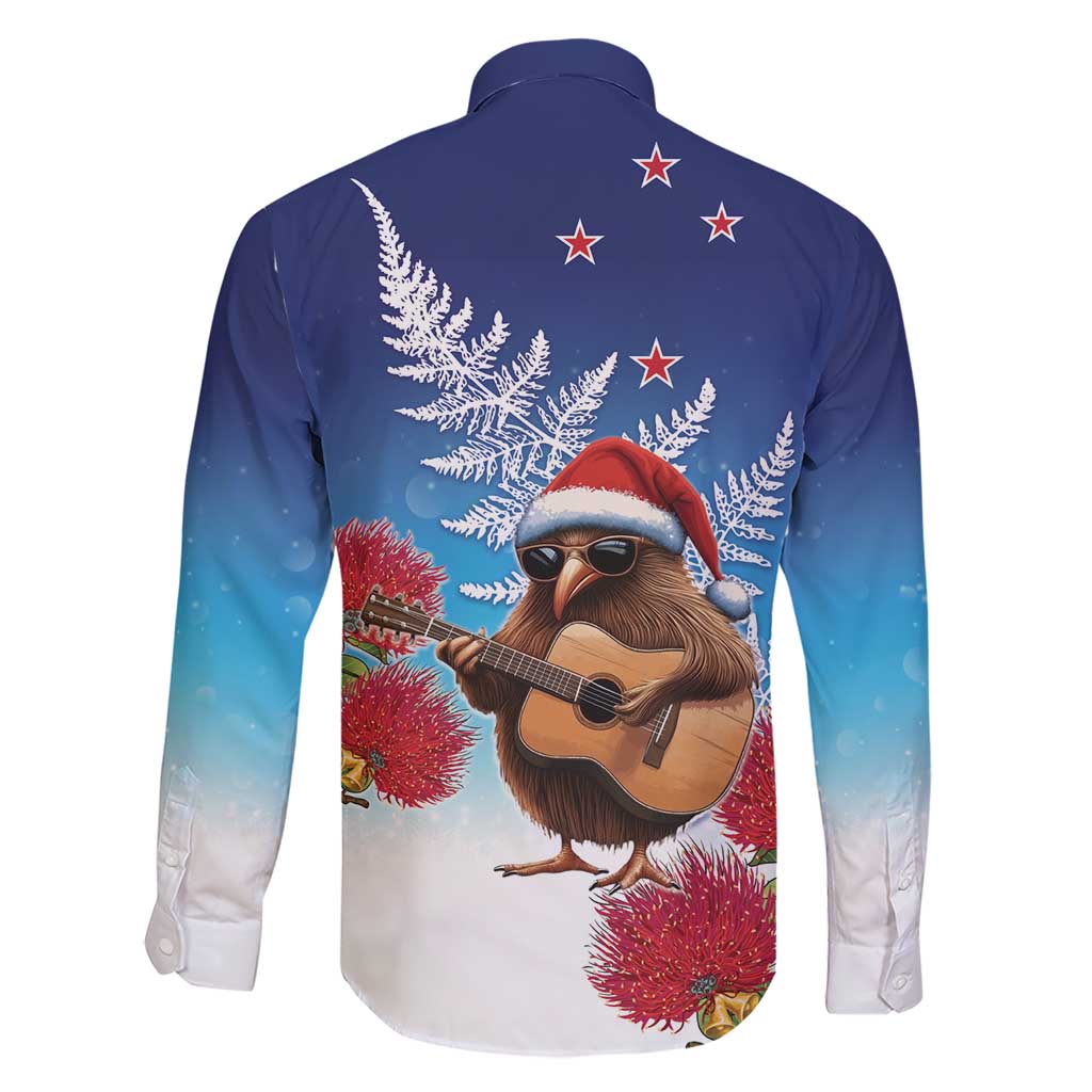 New Zealand Kiwi Christmas Family Matching Short Sleeve Bodycon Dress and Hawaiian Shirt Xmas Vibe LT05 - Polynesian Pride