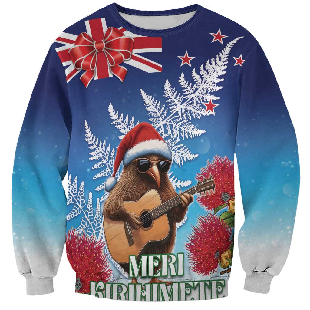 New Zealand Kiwi Christmas Sweatshirt Xmas Vibe