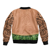 Hawaii Tribal Tattoo Costume Bomber Jacket Shark Tooth Necklace Leaf Skirt LT05 - Polynesian Pride
