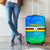 Solomon Islands Choiseul Province Day Luggage Cover Sea Turtle Tribal Pattern LT05 - Polynesian Pride