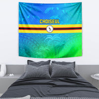 Solomon Islands Choiseul Province Day Tapestry Sea Turtle Tribal Pattern LT05 - Polynesian Pride