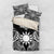 Taiwan Bedding Set Austronesian Tribal Tattoo Black - Polynesian Pride