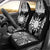 Taiwan Car Seat Cover Austronesian Tribal Tattoo Black - Polynesian Pride