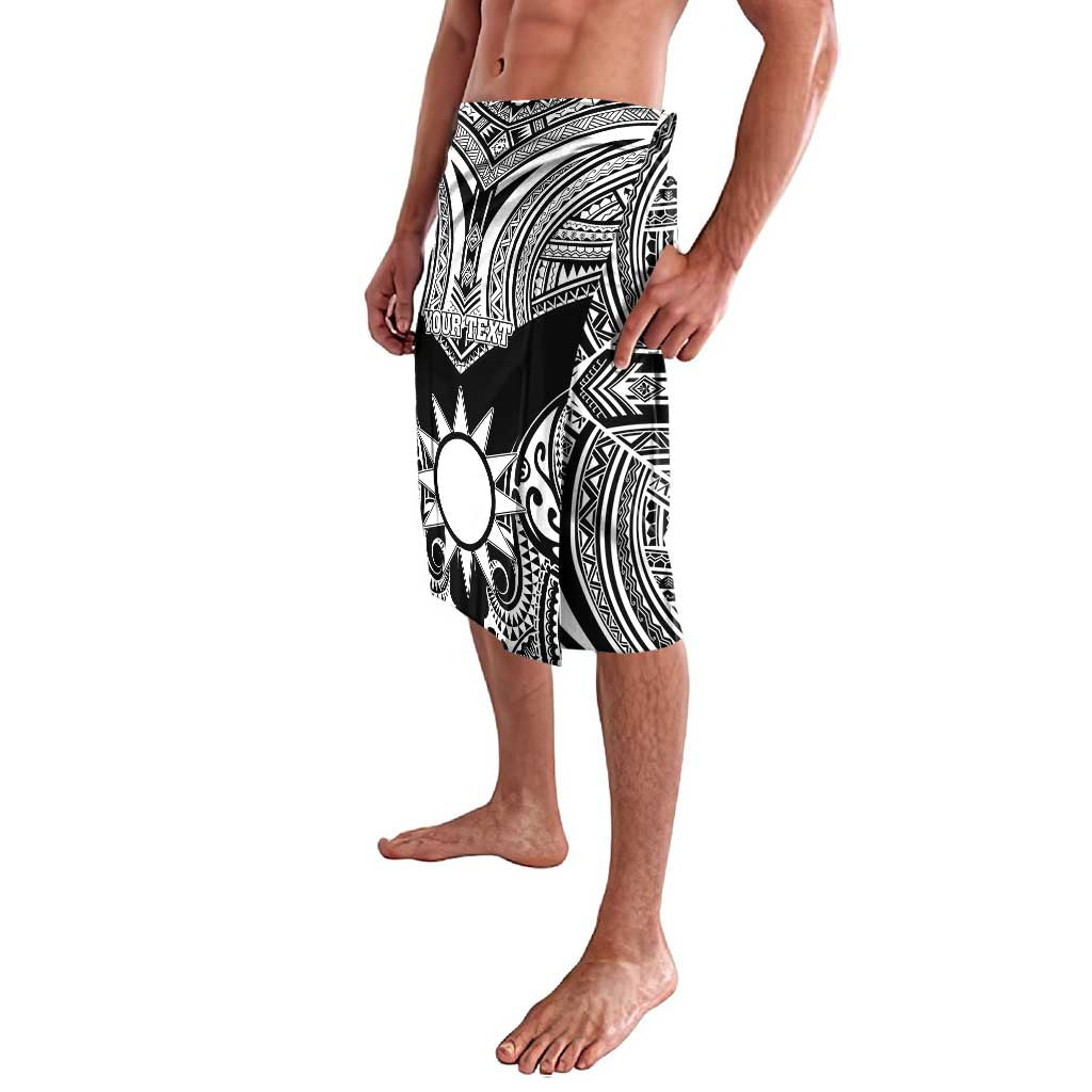 Personalised Taiwan Lavalava Austronesian Tribal Tattoo Black - Polynesian Pride