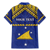 Personalised Tokelau Happy Tokehega Day Family Matching Mermaid Dress and Hawaiian Shirt Polynesian Tribal Tattoo LT05 - Polynesian Pride