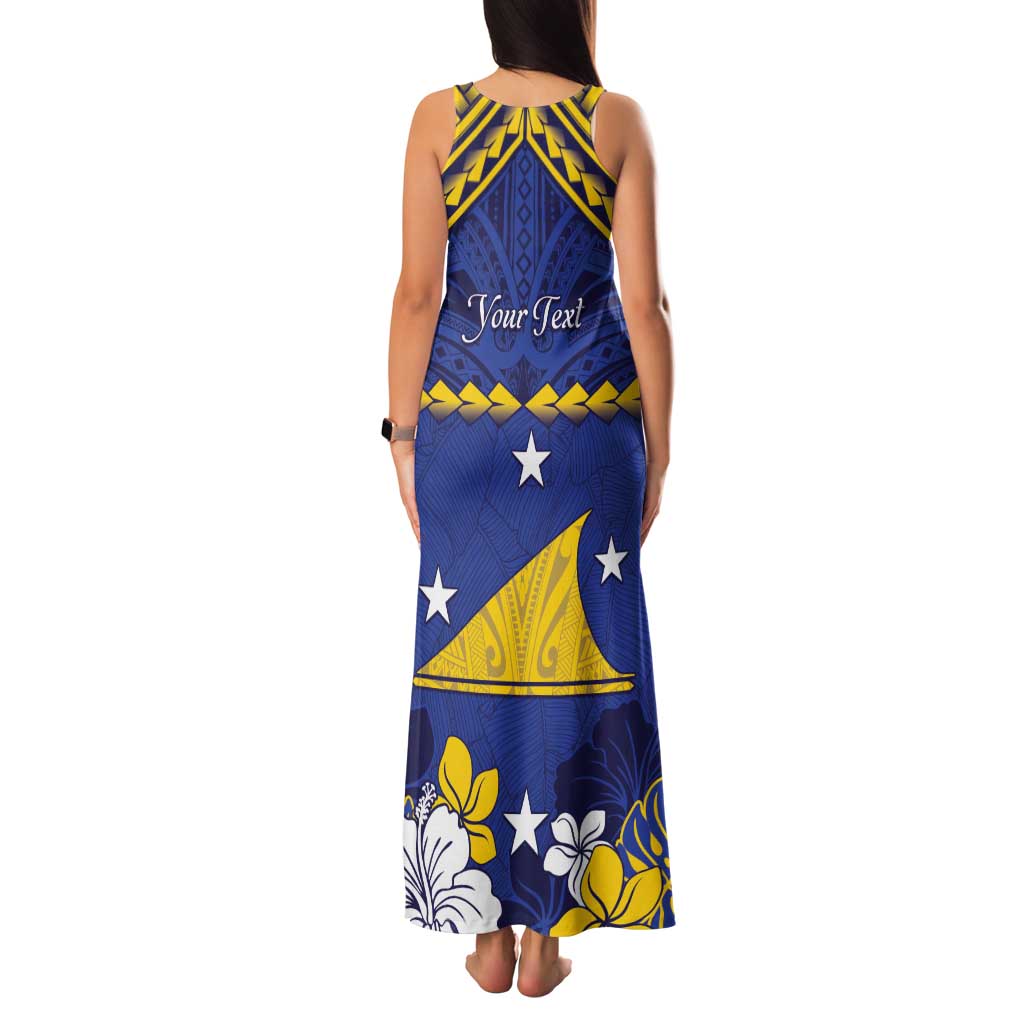 Personalised Tokelau Happy Tokehega Day Family Matching Tank Maxi Dress and Hawaiian Shirt Polynesian Tribal Tattoo LT05 - Polynesian Pride