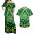Cook Islands Constitution Day Couples Matching Off Shoulder Maxi Dress and Hawaiian Shirt 60th Anniversary - Polynesian Pride