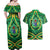 Cook Islands Constitution Day Couples Matching Off Shoulder Maxi Dress and Hawaiian Shirt 60th Anniversary - Polynesian Pride