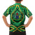 Cook Islands Constitution Day Family Matching Off The Shoulder Long Sleeve Dress and Hawaiian Shirt 60th Anniversary - Polynesian Pride