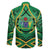 Cook Islands Constitution Day Family Matching Off The Shoulder Long Sleeve Dress and Hawaiian Shirt 60th Anniversary - Polynesian Pride