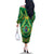 Cook Islands Constitution Day Family Matching Off The Shoulder Long Sleeve Dress and Hawaiian Shirt 60th Anniversary - Polynesian Pride