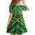 Cook Islands Constitution Day Family Matching Summer Maxi Dress and Hawaiian Shirt 60th Anniversary - Polynesian Pride