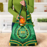 Cook Islands Constitution Day Grocery Bag 60th Anniversary - Polynesian Pride