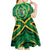 Cook Islands Constitution Day Kid Short Sleeve Dress 60th Anniversary - Polynesian Pride