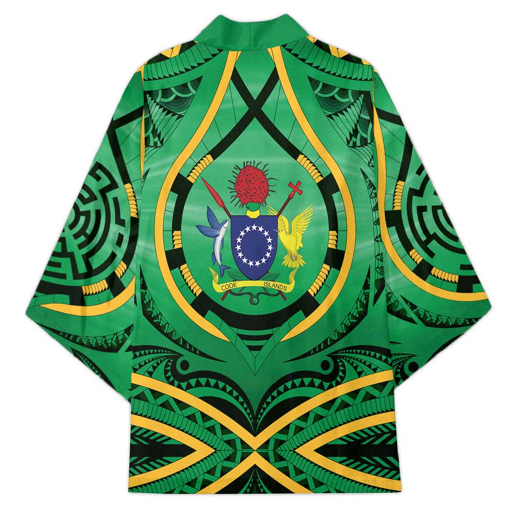 Cook Islands Constitution Day Kimono 60th Anniversary LT05 - Polynesian Pride
