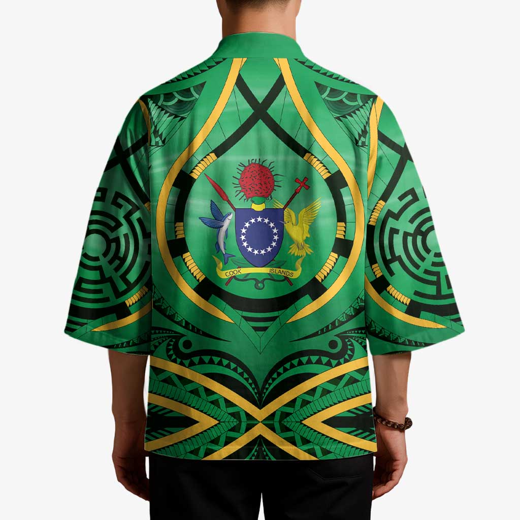 Cook Islands Constitution Day Kimono 60th Anniversary LT05 - Polynesian Pride