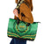 Cook Islands Constitution Day Leather Tote Bag 60th Anniversary - Polynesian Pride