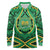Cook Islands Constitution Day Long Sleeve Polo Shirt 60th Anniversary - Polynesian Pride