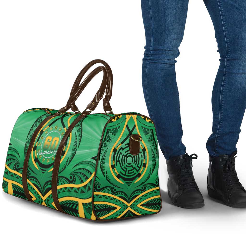 Cook Islands Constitution Day Travel Bag 60th Anniversary - Polynesian Pride