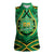 Cook Islands Constitution Day Women Sleeveless Polo Shirt 60th Anniversary - Polynesian Pride