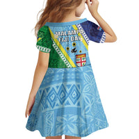 Love Malampa Fiji Day Family Matching Puletasi and Hawaiian Shirt Together We Grow LT05 - Polynesian Pride
