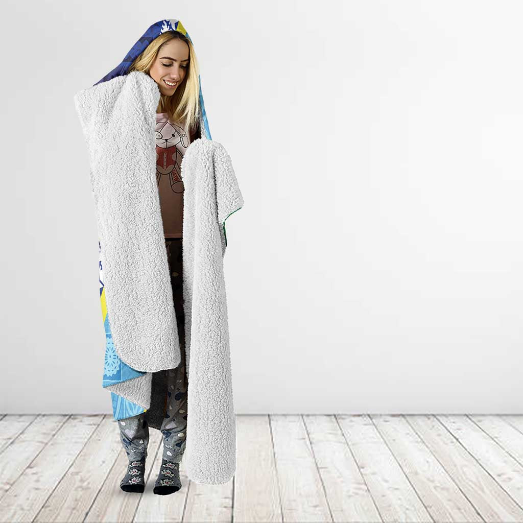 Love Malampa Fiji Day Hooded Blanket Together We Grow