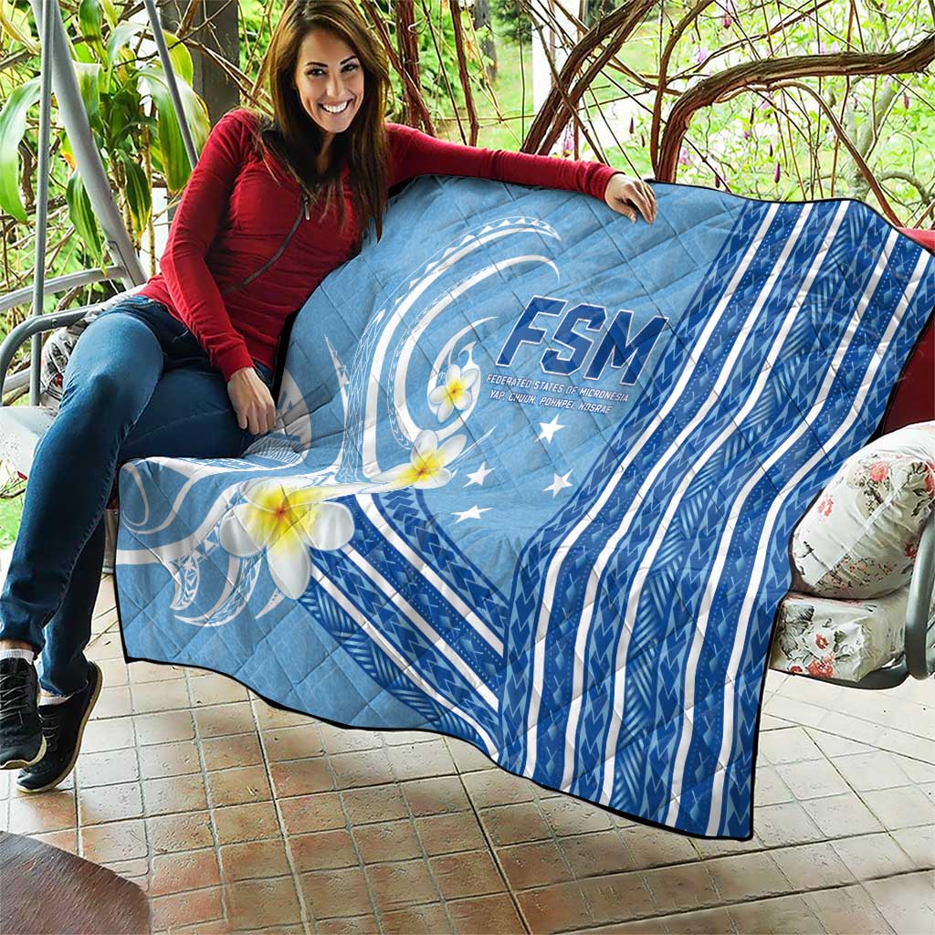 Federated States of Micronesia Quilt Happy 38th Independence Anniversary