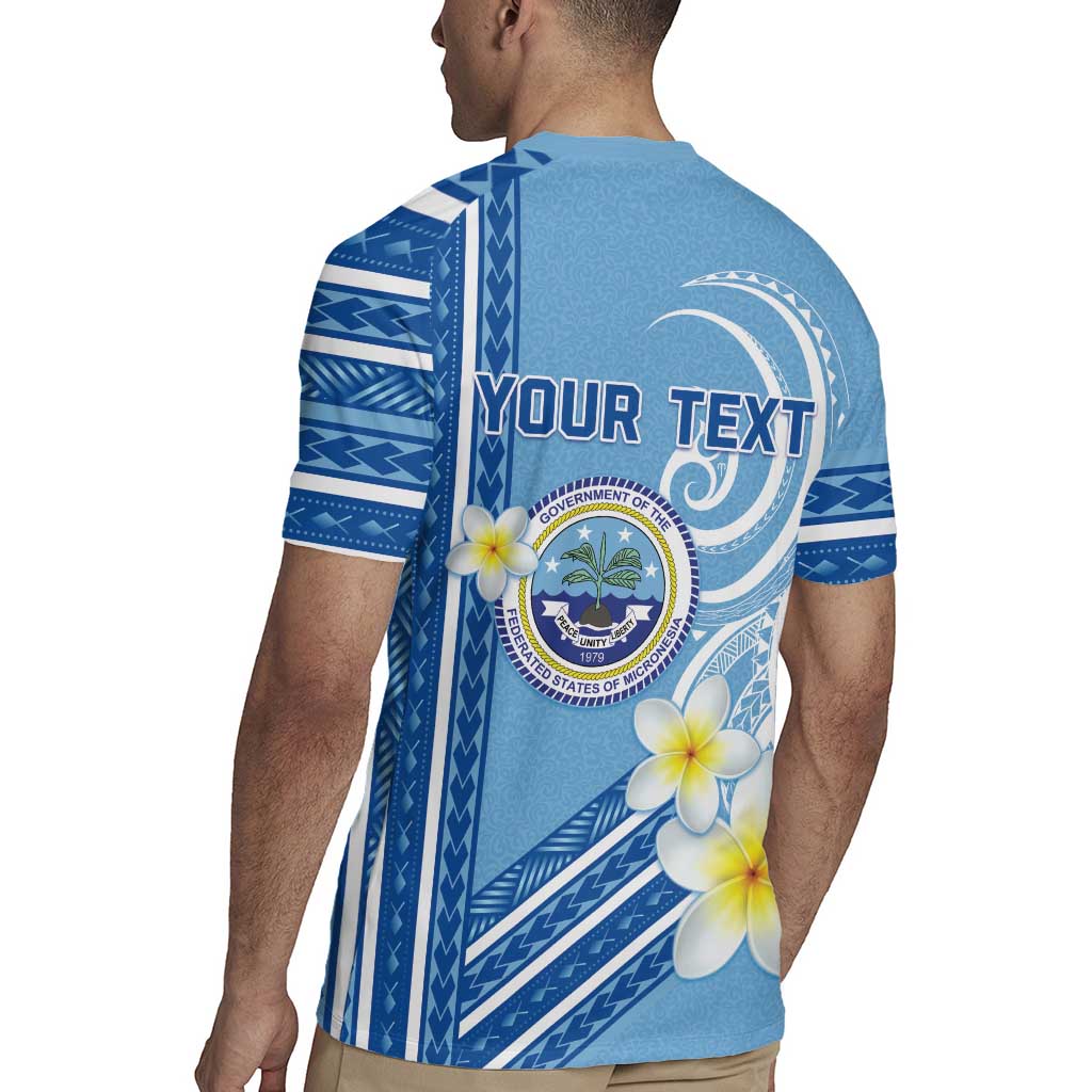 Personalised Federated States of Micronesia Rugby Jersey Happy 38th Independence Anniversary