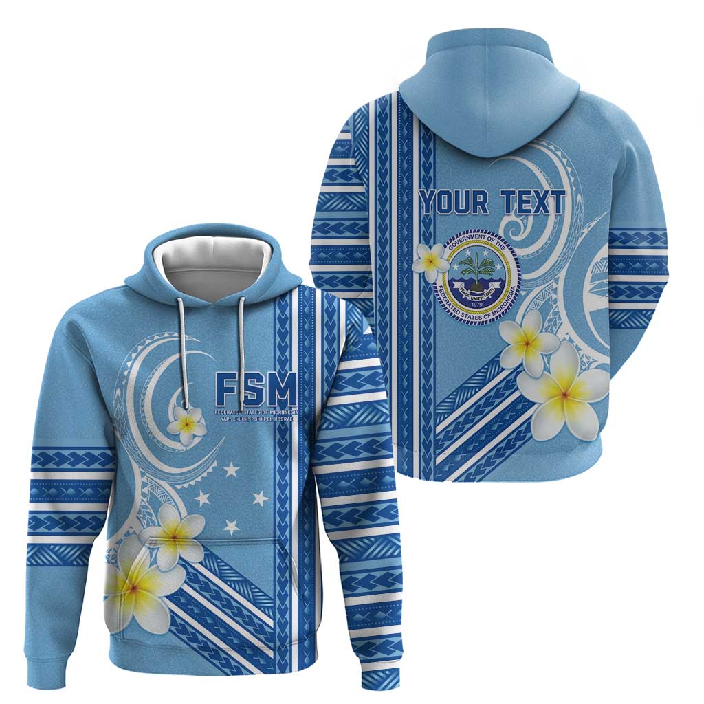 Personalised Federated States of Micronesia Zip Hoodie Happy 38th Independence Anniversary