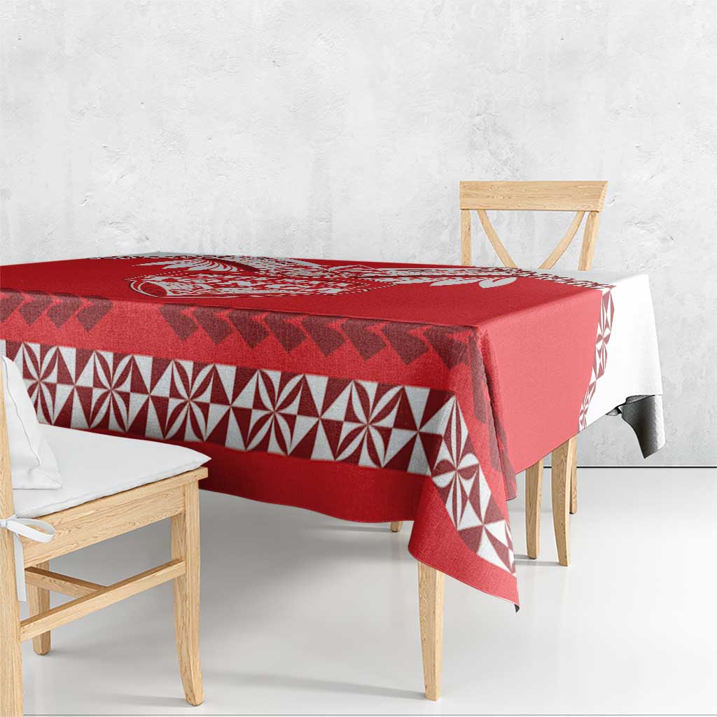 Tonga Mate Maa Rugby Tablecloth Go Champions