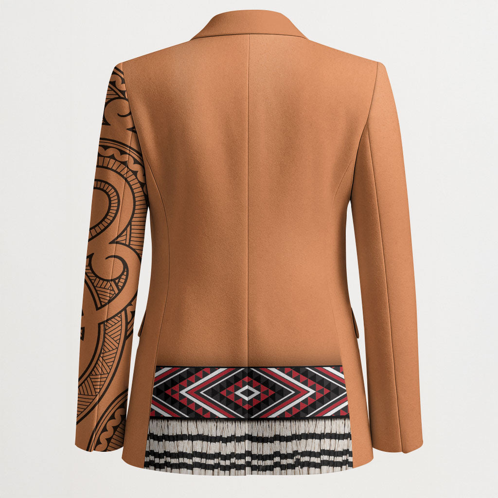 New Zealand Maori Tattoo Costume Blazer LT05 - Polynesian Pride