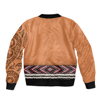 New Zealand Maori Tattoo Costume Bomber Jacket LT05 - Polynesian Pride