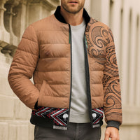 New Zealand Maori Tattoo Costume Bomber Puffer Jacket LT05 - Polynesian Pride