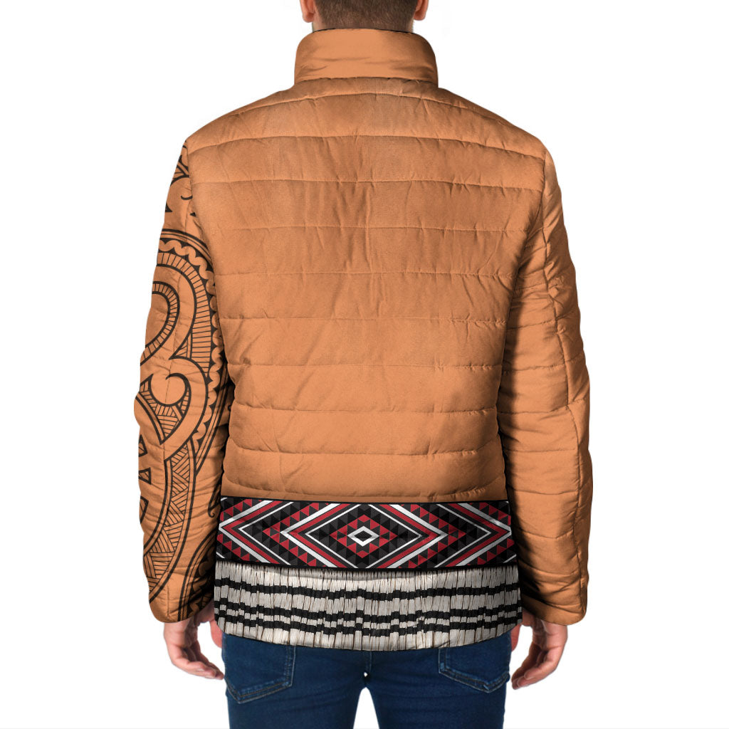 New Zealand Maori Tattoo Costume Padded Jacket LT05 - Polynesian Pride