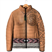 New Zealand Maori Tattoo Costume Padded Jacket LT05 - Polynesian Pride