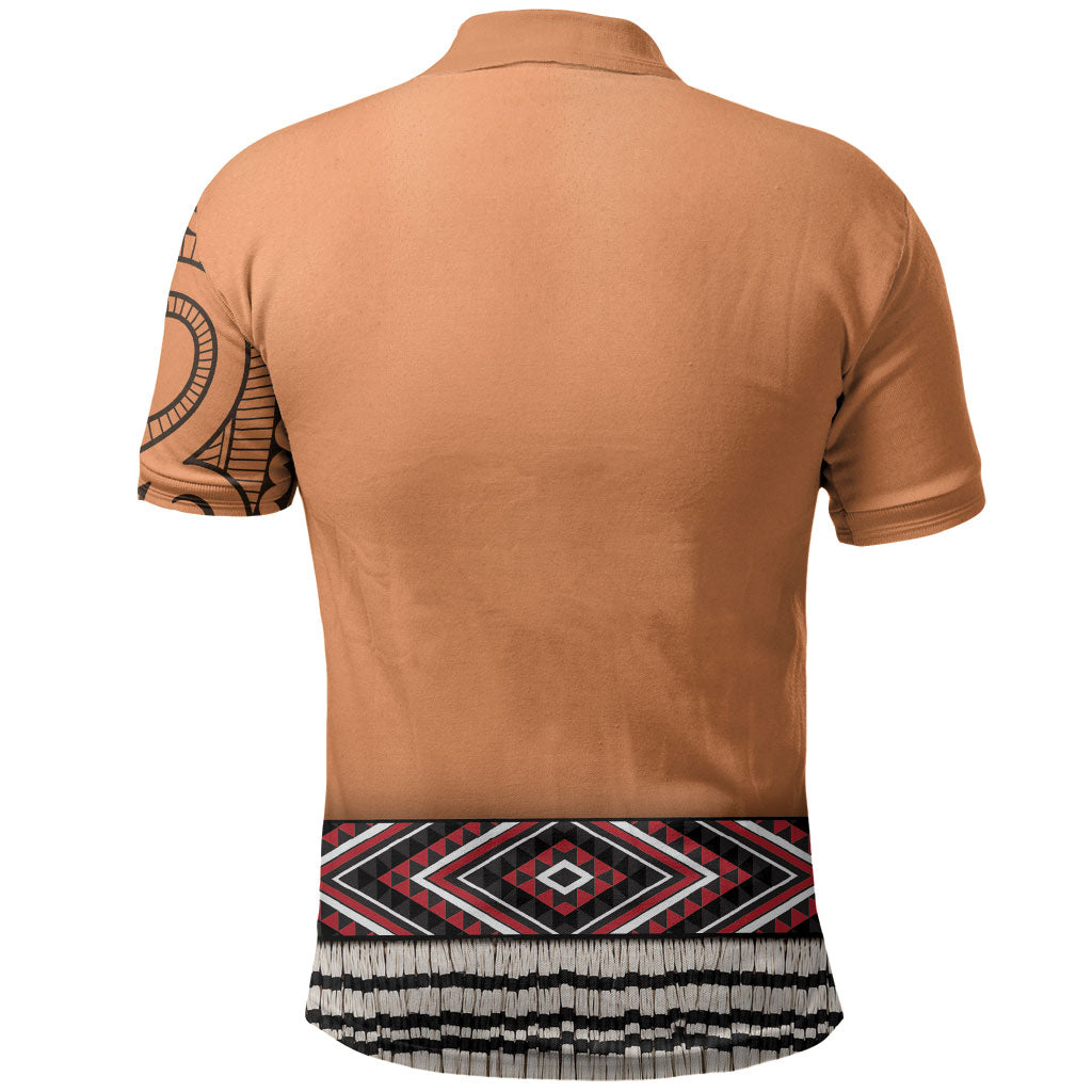 New Zealand Maori Tattoo Costume Polo Shirt LT05 - Polynesian Pride