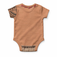 Samoa Tribal Tattoo Costume Baby Onesie Ula Fala Necklace LT05 - Polynesian Pride