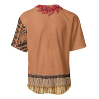 Samoa Tribal Tattoo Costume Baseball Jersey Ula Fala Necklace LT05 - Polynesian Pride