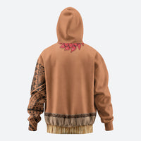 Samoa Tribal Tattoo Costume Hoodie Ula Fala Necklace LT05 - Polynesian Pride