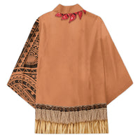Samoa Tribal Tattoo Costume Kimono Ula Fala Necklace LT05 - Polynesian Pride
